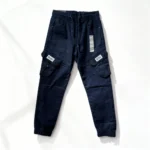 PANTALON ENFANT pantalon cargo enfant - BOS001-NAVY HUGO BOSS