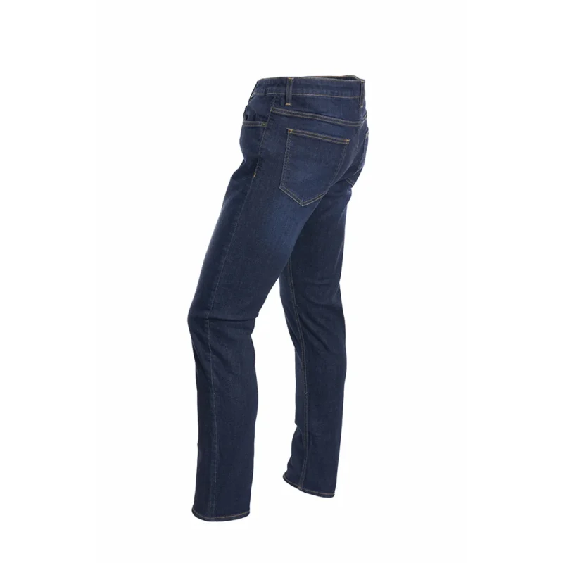 DENIM HOMME g20-465 navy- regular slim denim pant with printing - G20-000219 DEPART