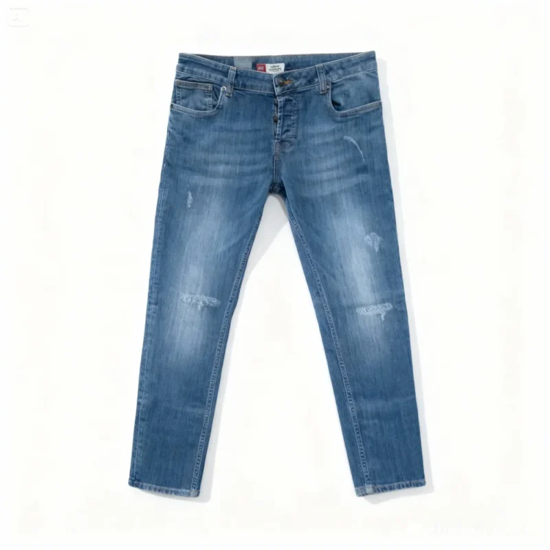 g20-000433 slim denim pant with priting - G20-000244 de la marque DEPART - Catégorie : DENIM HOMME