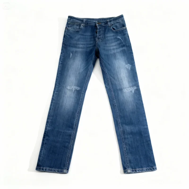 g20-000433 slim denim pant with priting - G20-000244 de la marque DEPART - Catégorie : DENIM HOMME