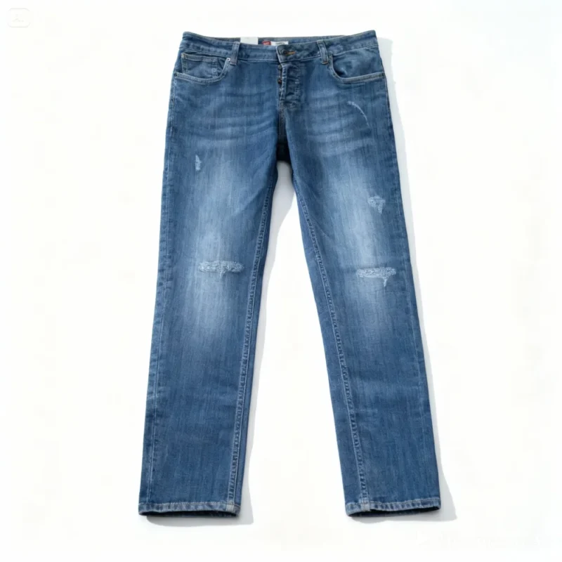 g20-000433 slim denim pant with priting - G20-000244 de la marque DEPART - Catégorie : DENIM HOMME
