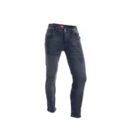 DENIM HOMME mm159-228 dk grey- slim core denim pant with printing - G20-410-076 DEPART