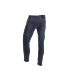 DENIM HOMME mm159-228 dk grey- slim core denim pant with printing - G20-410-076 DEPART