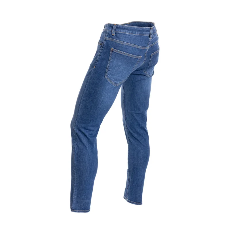 DENIM HOMME mm187-246 navy- slim denim pant with printing - G20-455-019 DEPART