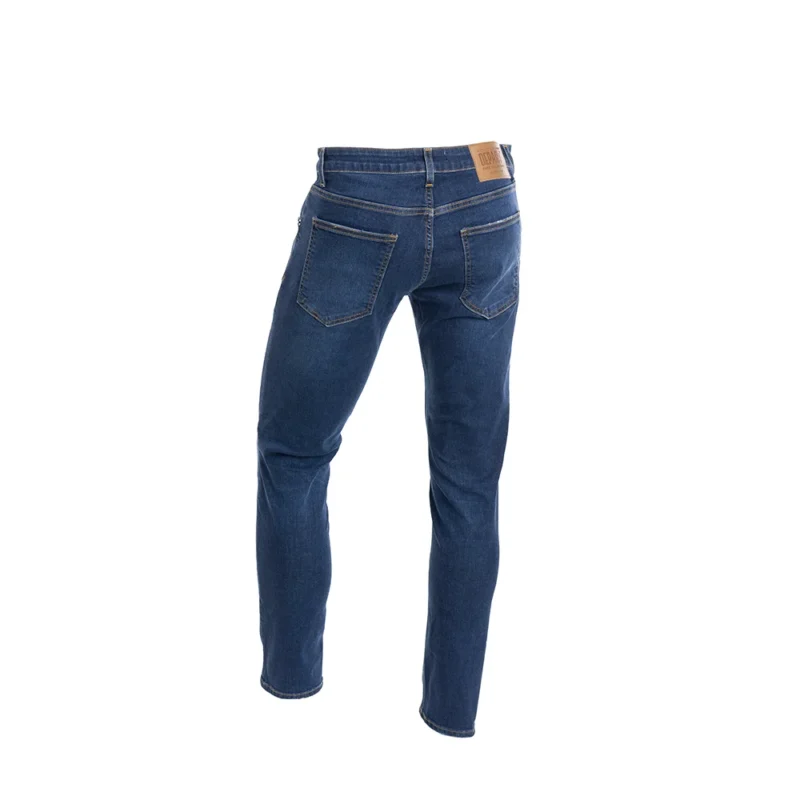DENIM HOMME mm159-229 navy - slim denim pant with printing - G20-467-093 DEPART