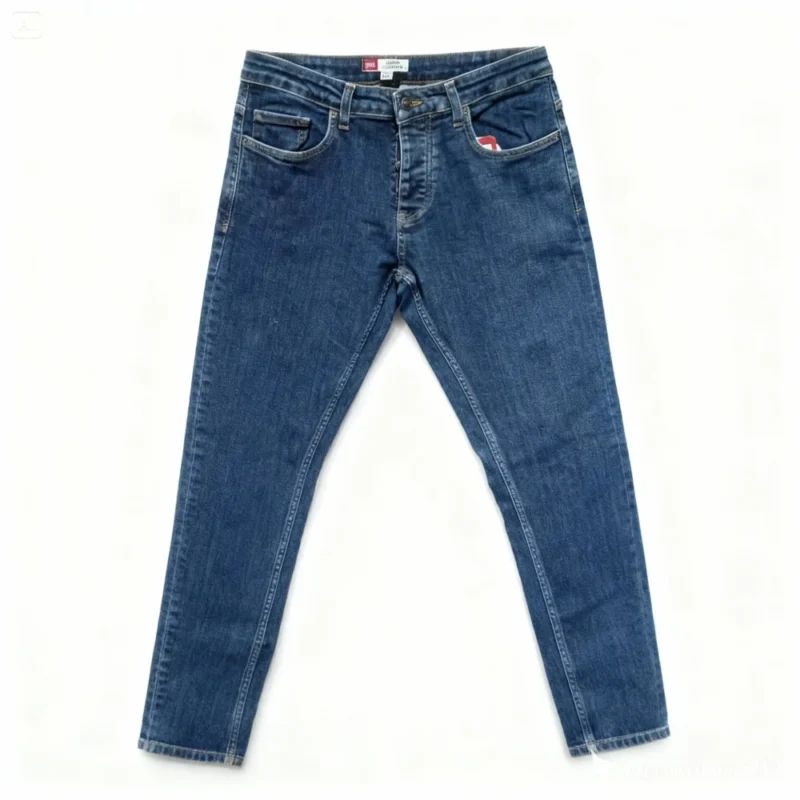 mm182-278 blue - skinny denim pant with printing - G20-469-024 de la marque DEPART - Catégorie : DENIM HOMME