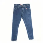 mm182-278 blue - skinny denim pant with printing - G20-469-024 de la marque DEPART - Catégorie : DENIM HOMME