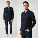 POLO ML HOMME h ble polo ml r maka - H22MAIPL0011BLF EDENPARK