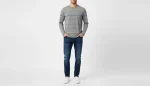 T-SHIRT HOMME h op tshirt ml r mu - H22MAITL0040GRM EDENPARK