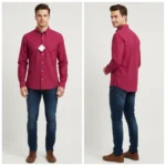 CHEMISE HOMME h bla chemise r velo - H23CHECL0067VIF3 EDENPARK