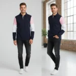 POLO ML HOMME h ble maillot ml r j - H23MAIML0036ROM EDENPARK