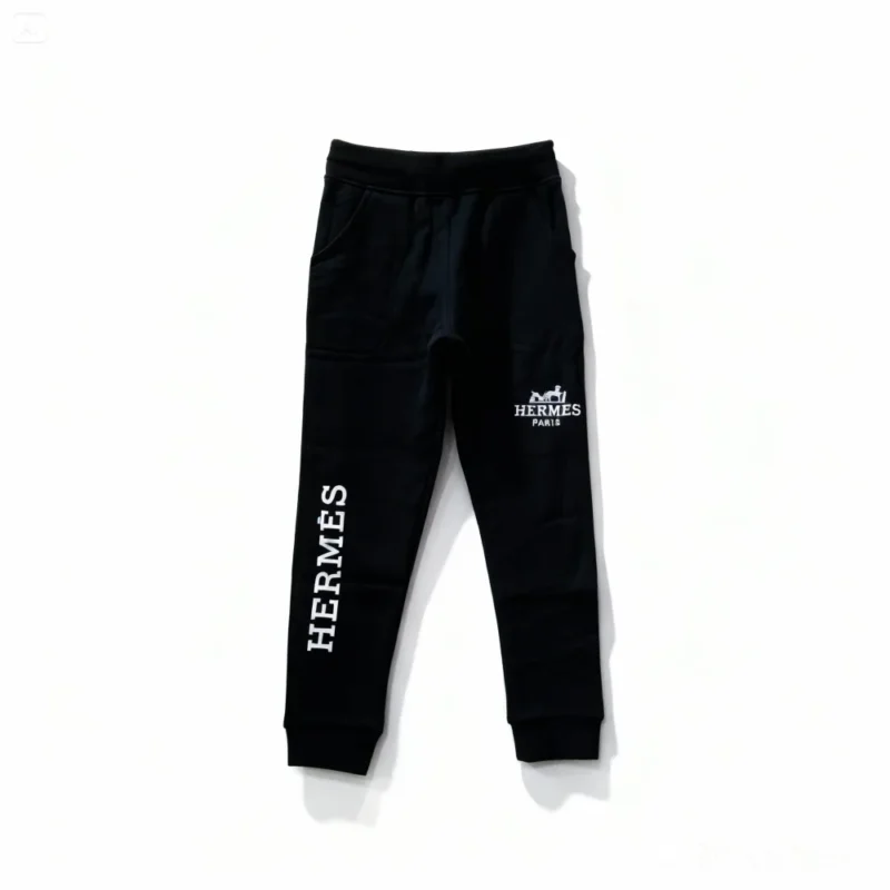 PANTALON ENFANT pantalon jogging enfant - HRMS001-BLACK HERMES