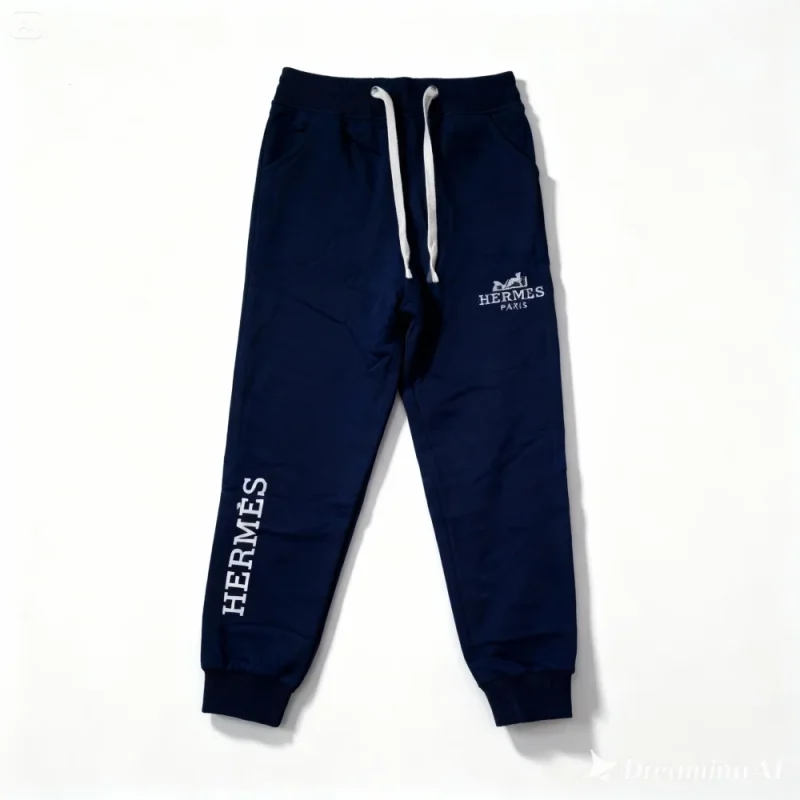 PANTALON ENFANT pantalon jogging enfant - HRMS001-NAVY HERMES
