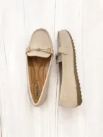 MOCASSIN FEMME chaussure femme - JM113Z-NUDE ANNALISA