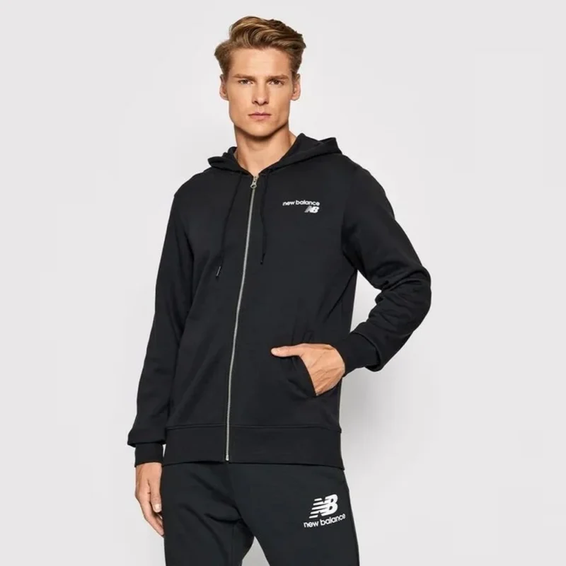 SWEAT HOMME nb classic core full zipper - MJ03907BK NEWBALANCE