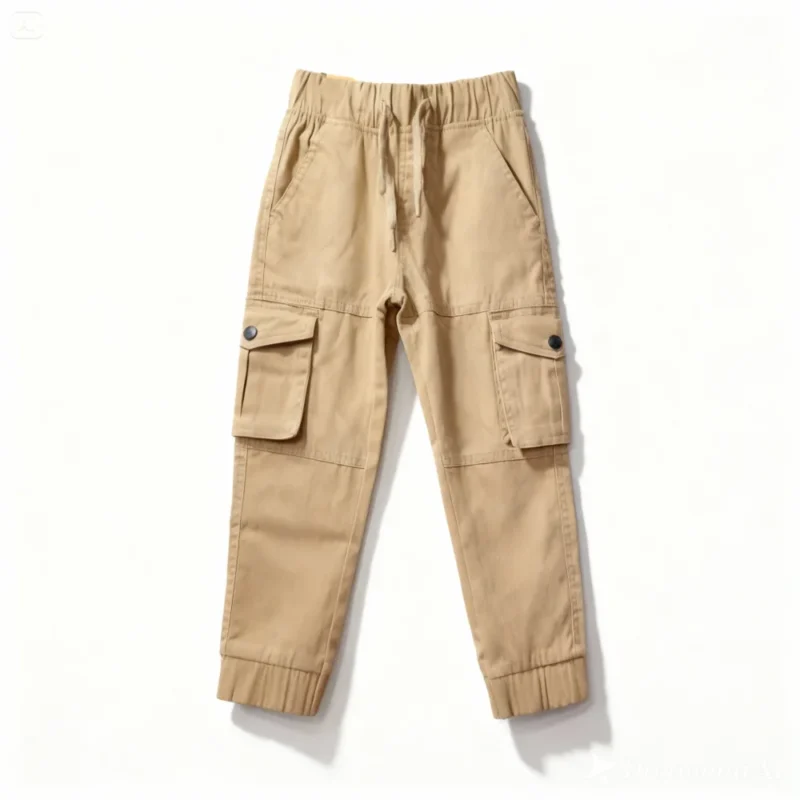 pantalon comba 6 poche - TB0A6CQ2-BIEGE de la marque TIMBERLAND - Catégorie : PANTALON ENFANT