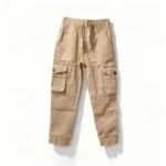 pantalon comba 6 poche - TB0A6CQ2-BIEGE de la marque TIMBERLAND - Catégorie : PANTALON ENFANT