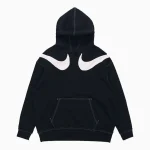 SWEAT FEMME w nsw swsh flc gx hoodie - DD5580-010 Nike