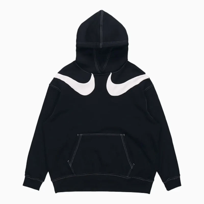 SWEAT FEMME w nsw swsh flc gx hoodie - DD5580-010 Nike