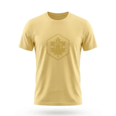 lumberjack big iconic logo tee light brown - LBJ24006-LBR