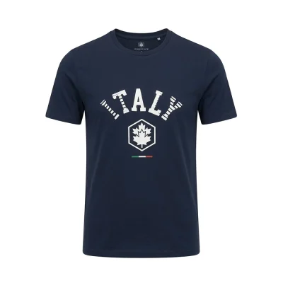 lumberjack italy big logo tee navy - LBJ27001-NVY