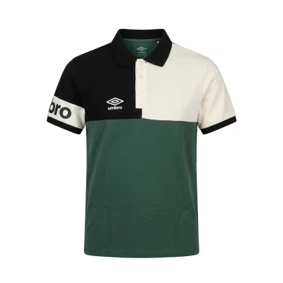 umbro men polo ss green navy-006 - UAA241M012-006