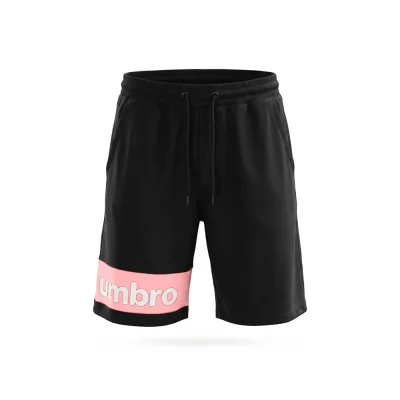 umbro men short black pink-001 - UAA241M105-001