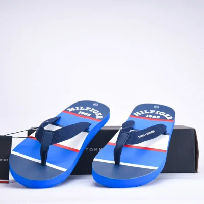 stripes flip flop blue - T3B8-33447-0058800
