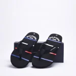 stripes flip flop black - T3B8-33447-0058999