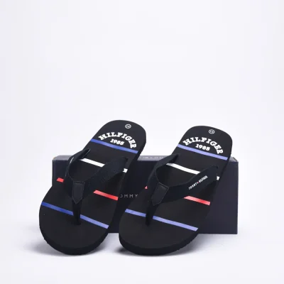 stripes flip flop black - T3B8-33447-0058999