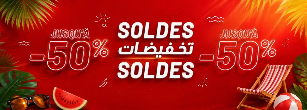 Découvrez notre sélection des SOLDE SUMMER les soldes d'été sont lancé chez Ideal brand - IB STORE CHERAGA - DOUERA et meme en boutique en ligne - Livraison rapide disponible.