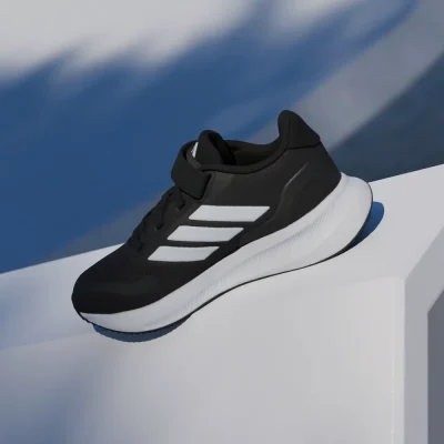 Adidas BASKET ENFANT runfalcon 5 el c cblack/ ftwwht/ftwwht - IE8574